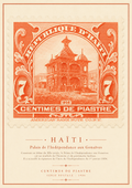 Maison Hibiscus | Affiche Vintage – Palais de l'indépendance aux Gonaïves